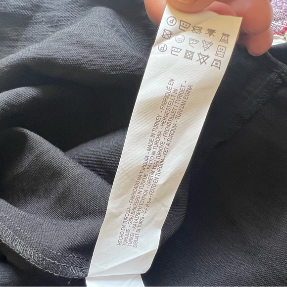 ZARA Women’s Small Voluminous Dress Black Puff Mid Sleeves Loose Fit Stretch - Picture 9 of 10